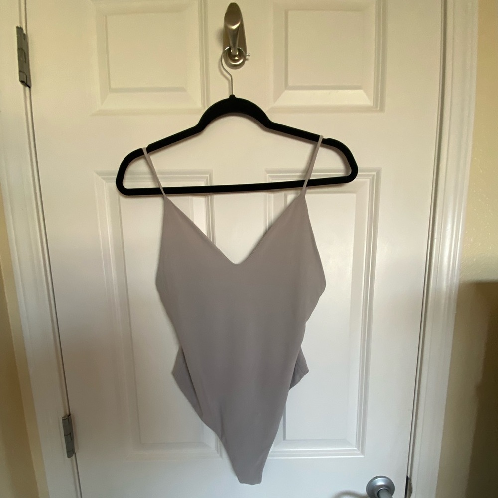 Grey bodysuit